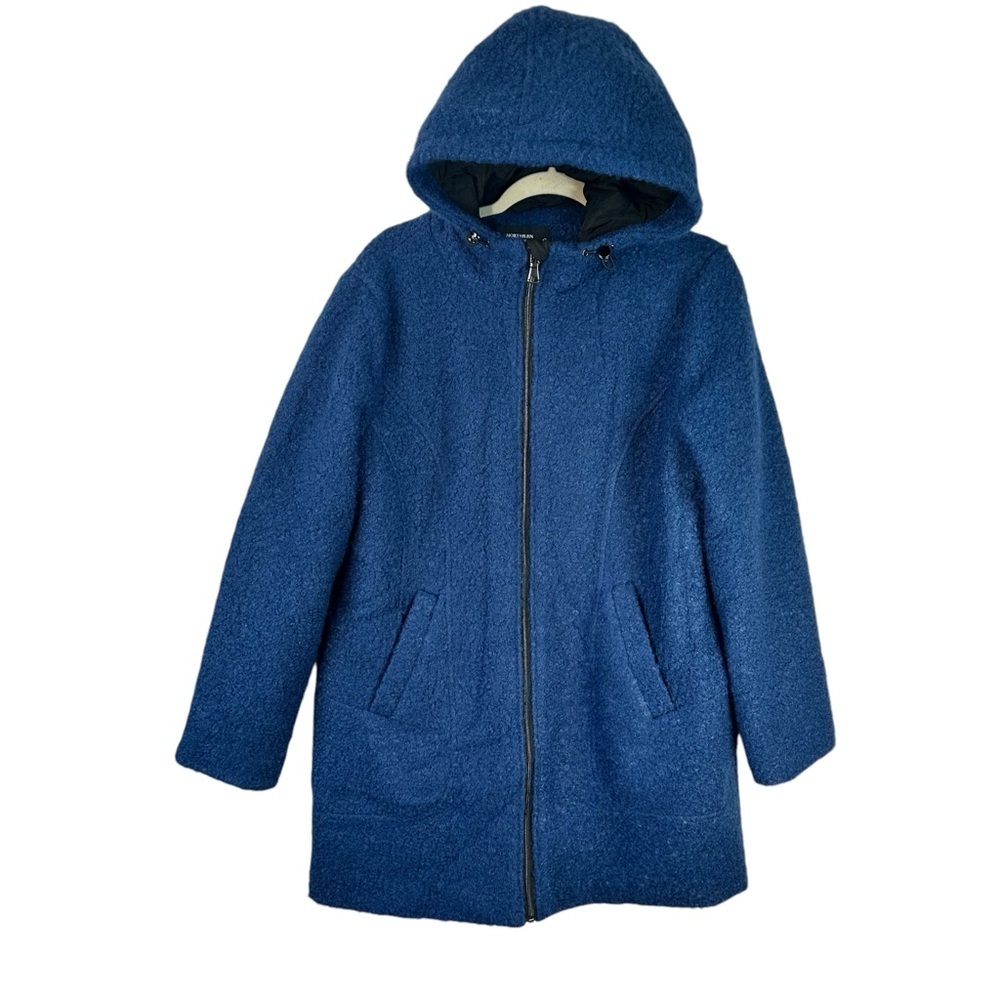 Northern Reflections Jacket Size Small Poly Blend Blue Long Sleeved Outdoors